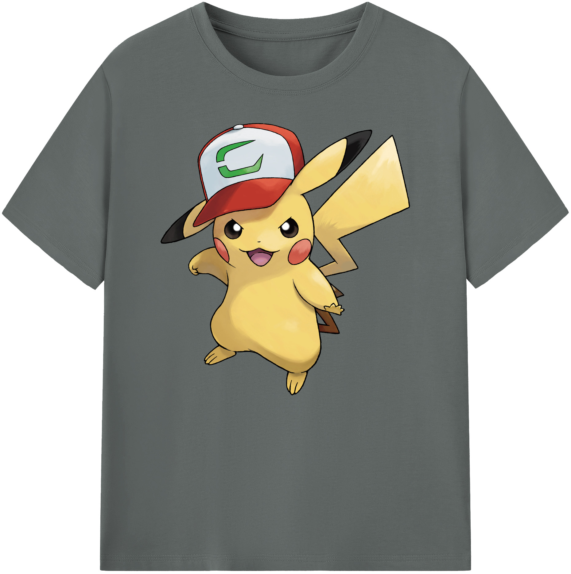 （画像用） ポケットモンスター Pokémon 綿100％ メンズ半袖Tシャツ｜肌触りやわらか＆通気性